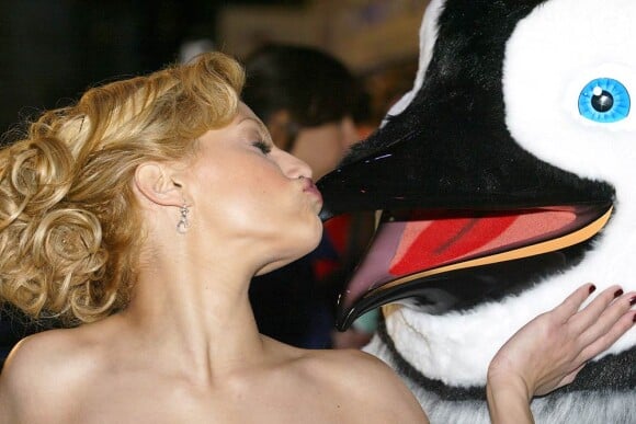 L'actrice Brittany Murphy lors de l'avant-première d'Happy Feet.