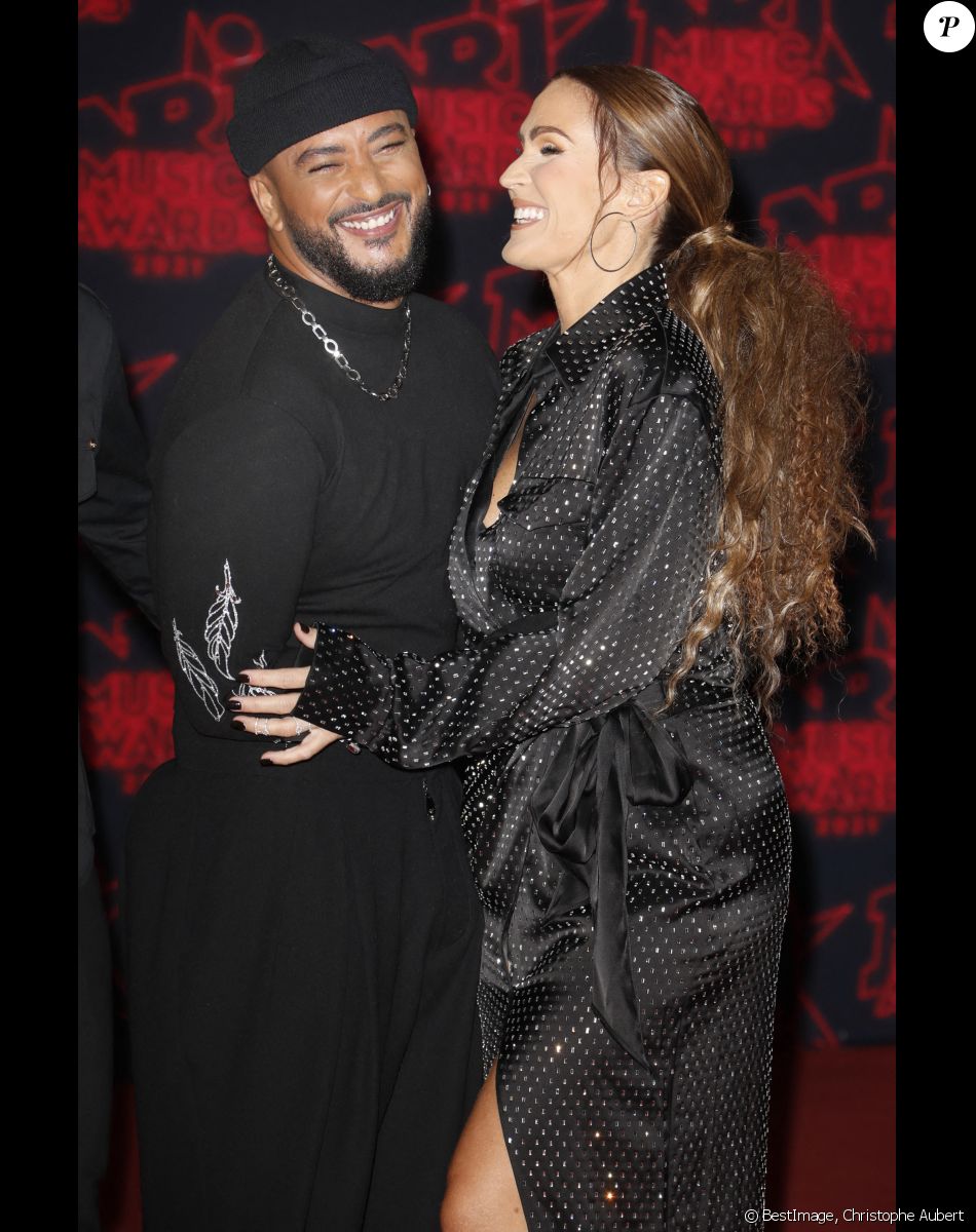 NO WEB - Slimane, Vitaa lors de la 23ème édition des NRJ Music Awards 2021 au Palais des Festivals de Cannes, le 20 novembre 2021. © Christophe Aubert via Bestimage