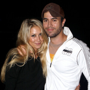 Exclusif - Enrique Iglesias et Anna Kournikova à Miami.