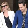 Kate Moss et Jamie Hince à Parisl le 28 janvier 2010