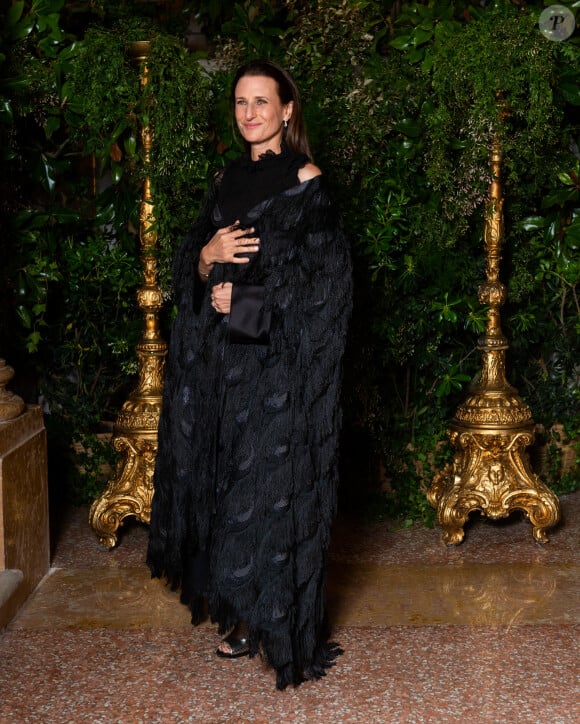 Camille Cottin - Photocall de la soirée de gala "Dior et Venetian Heritage" à l'opéra La Fenice à Venise, dans le cadre de l'ouverture de la 59 ème Biennale d'art contemporain, le 23 avril 2022. 