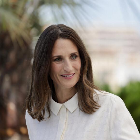 Camille Cottin - - Photocall du film Stillwater (Hors compétition) lors du 74ème festival international du film de Cannes le 9 juillet 2021 © Borde / Jacovides / Moreau / Bestimage 