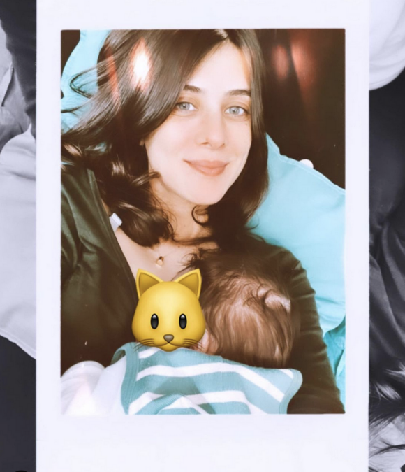 Cyrille Eldin et Sandrine Calvayrac ont accueilli leur premier enfant ensemble, un petit garçon prénommé Juliàn - Instagram