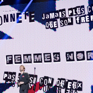 Renan Luce - Enregistrement de l'émission "Joyeux anniversaire Renaud" au Dôme de Paris, diffusée le 10 mai sur France 2 © Cyril Moreau / Bestimage