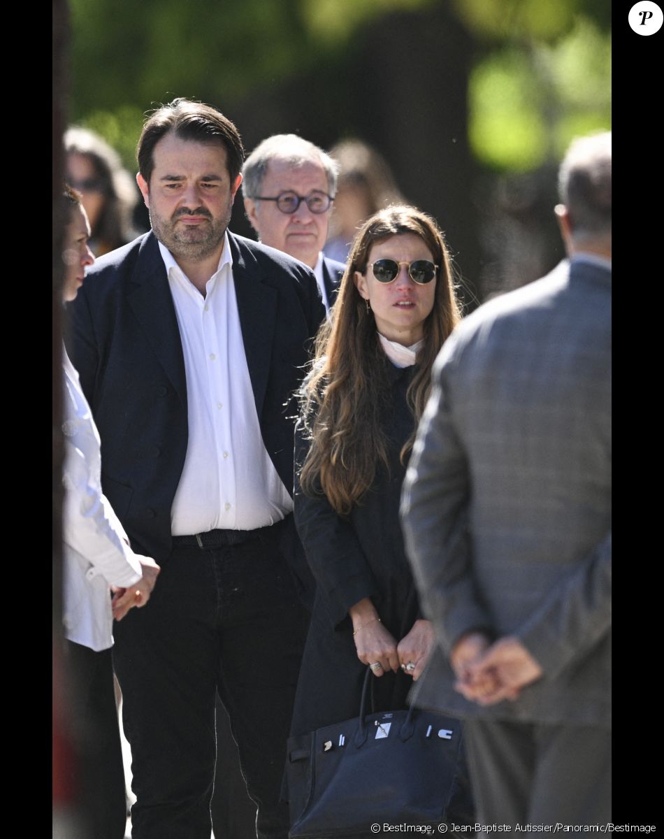 Jean Francois Piege - Sortie des obsèques d'Antoine Alléno (fils du chef cuisinier français, trois étoiles au Guide Michelin Yannick Alléno) en la collégiale Notre-Dame de Poissy, France, le 13 mai 2022. © Jean-Baptiste Autissier/Panoramic/Bestimage