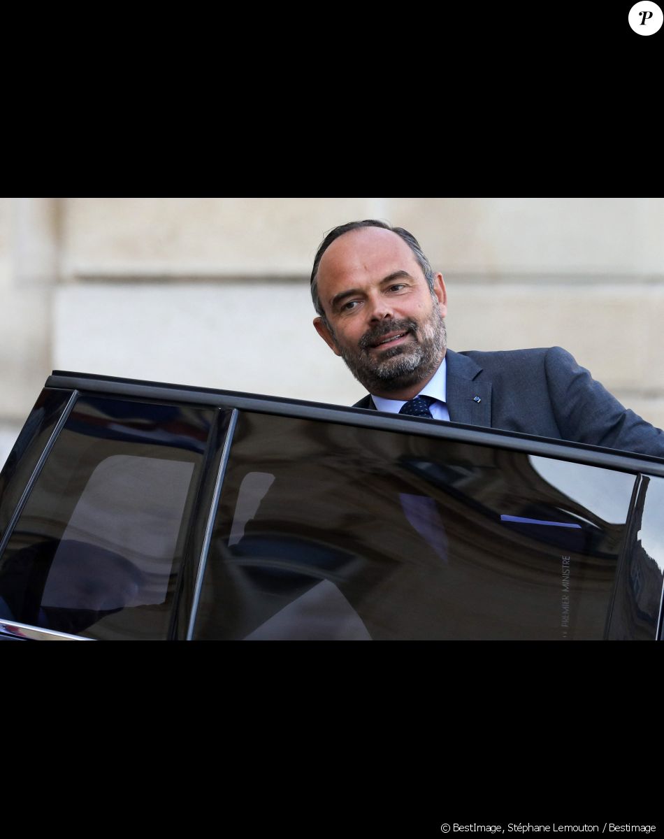 Le premier ministre, Edouard Philippe - Sorties du Conseil des ministres du mercredi 18 septembre au palais de l'Elysée à Paris. Le 18 septembre 2019 © Stéphane Lemouton / Bestimage