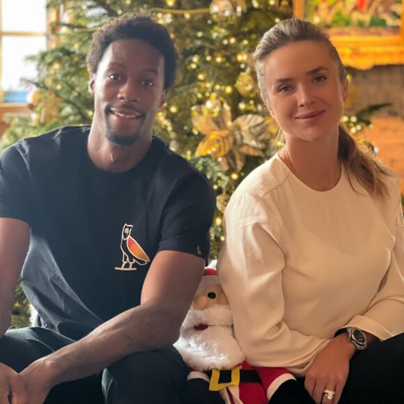 Gael Monfils et Elina sur Instagram