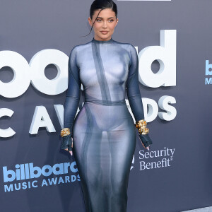 Kylie Jenner au photocall de la soirée des "Billboard Music Awards 2022" à Los Angeles, le 15 mai 2022.