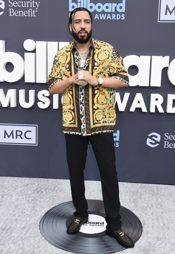 French Montana au photocall de la soirée des "Billboard Music Awards 2022" à Los Angeles, le 15 mai 2022.