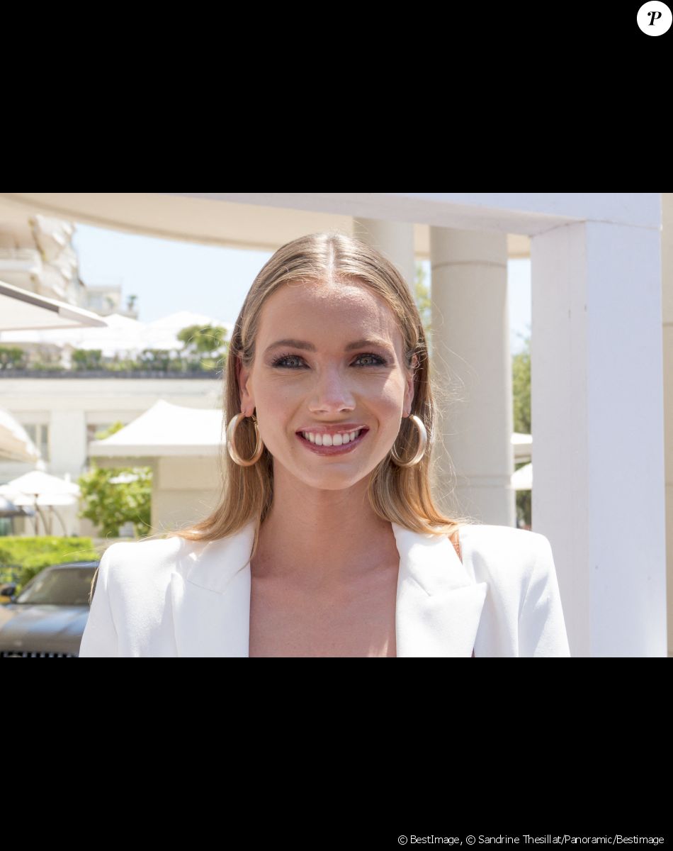 Amandine Petit (Miss France 2021) à l'hôtel Martinez lors du 74ème Festival International du Film de Cannes, France, le 6 juillet 2021. © Sandrine Thesillat/Panoramic/Bestimage