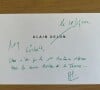 Message qu'Alain Delon a adressé à Elisabeth Borne lorsqu'elle a été choisie Première ministre - le 16 mai 2022
