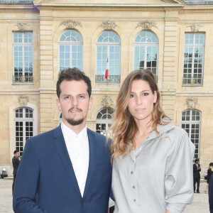 Juan Arbelaez et sa compagne Laury Thilleman (Miss France 2011) - Longines a organisé un Gala de charité en l'honneur de Steffi (Stefanie) Graf et de André Agassi avec les associations caritatives "Children for Tomorrow" et "The André Agassi Foundation for Education" au Musée Rodin à Paris avec qui la marque célèbre ses 10 ans de partenariat. Longines donnera le coup d'envoi d'une vente aux enchères de montres exclusives en faveur des associations de Steffi Graf et de André Agassi. Paris le 2 juin 2018 © Guirec Coadic/Bestimage 