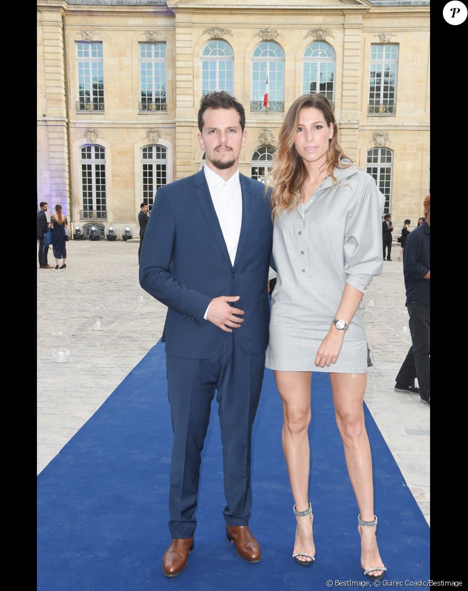 Juan Arbelaez et sa compagne Laury Thilleman (Miss France 2011) - Longines a organisé un Gala de charité en l'honneur de Steffi (Stefanie) Graf et de André Agassi avec les associations caritatives "Children for Tomorrow" et "The André Agassi Foundation for Education" au Musée Rodin à Paris avec qui la marque célèbre ses 10 ans de partenariat. Longines donnera le coup d'envoi d'une vente aux enchères de montres exclusives en faveur des associations de Steffi Graf et de André Agassi. Paris le 2 juin 2018 © Guirec Coadic/Bestimage