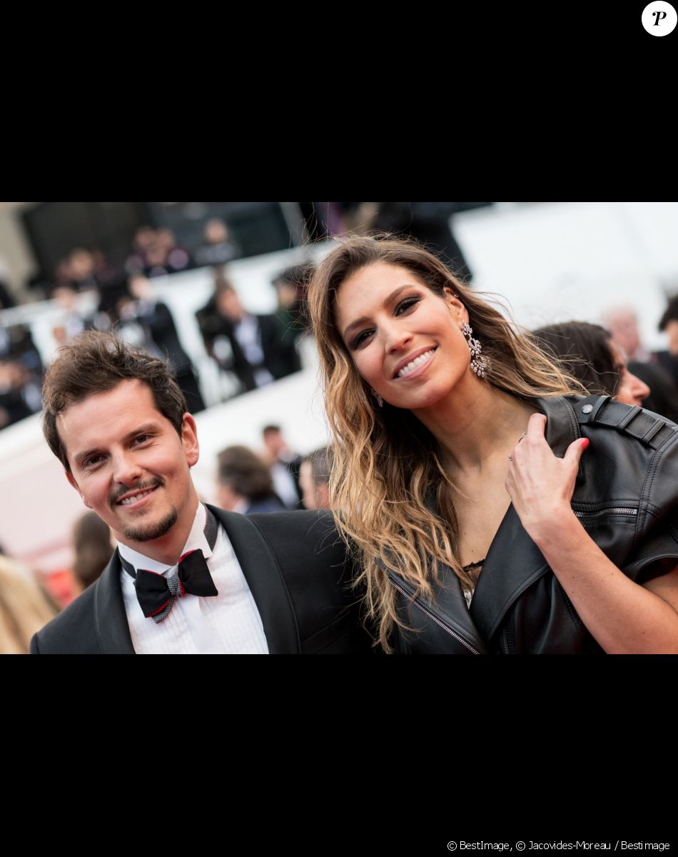 Laury Thilleman (Miss France 2011) et son compagnon le chef cuisinier Juan Arbelaez - Montée des marches du film "Douleur et Gloire" lors du 72ème Festival International du Film de Cannes. Le 17 mai 2019 © Jacovides-Moreau / Bestimage