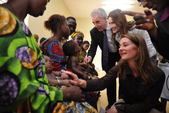 Carla Bruni au Bénin (27 janvier 2010)