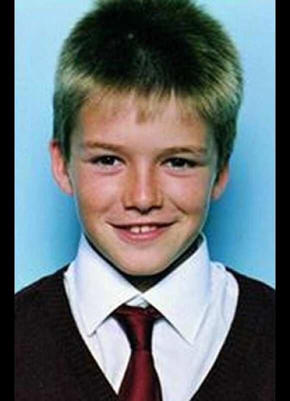 David Beckham quand il était jeune