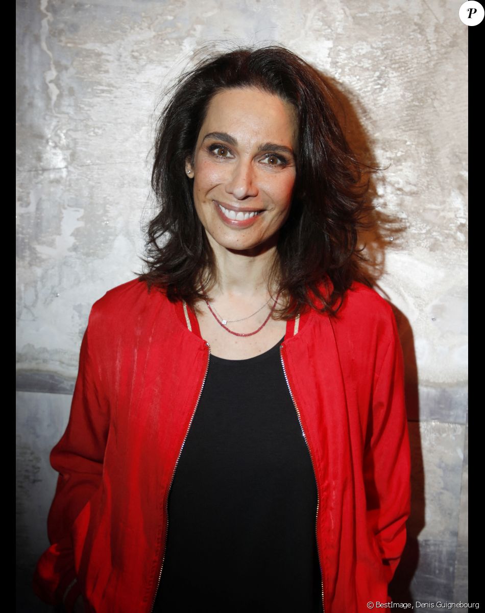 Exclusif - Marie Fugain - Représentation de "La voie des femmes" au théâtre de Passy à Paris le 8 mars 2022. © Denis Guignebourg / Bestimage