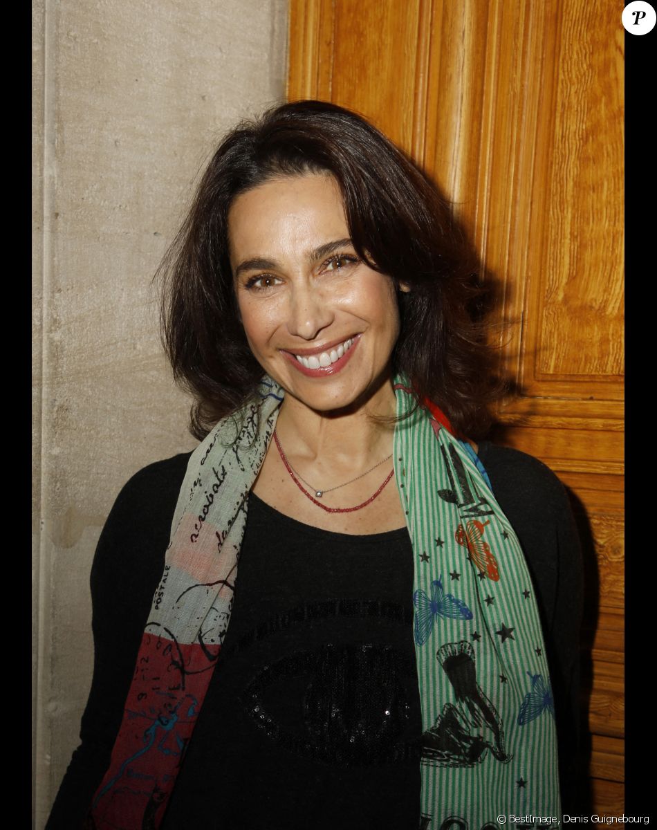 Exclusif - Marie Fugain - People lors du showcase du spectacle "La Voie des Femmes", mis en scène Séverine Ferrer à la Mairie du 3eme de Paris. Le 25 Novembre 2021. © Denis Guignebourg / Bestimage