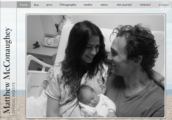 Matthew McConaughey, Camila Aves et leur petite Vida