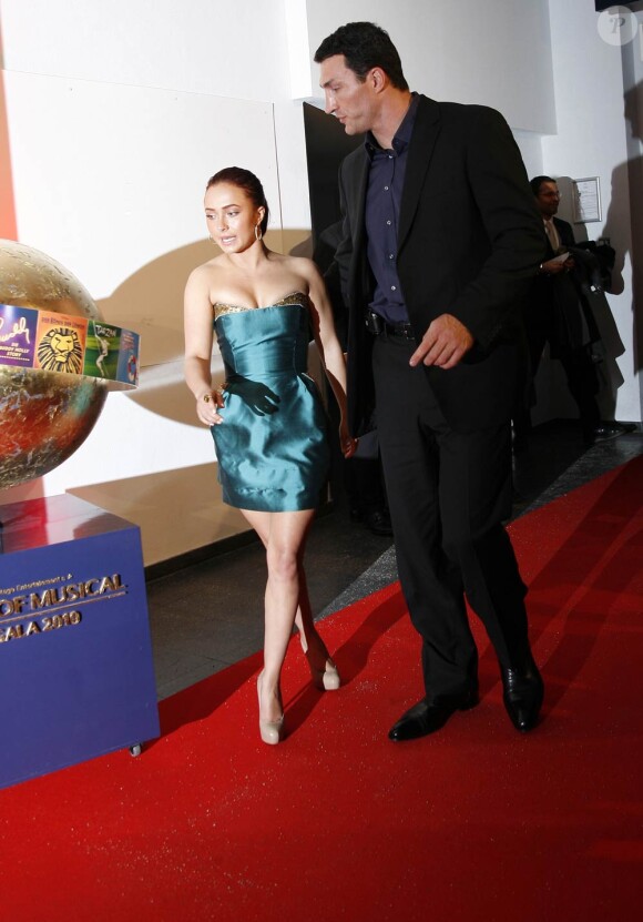 Hayden Panettiere et son boyfriend Wladimir Klitschko à la soirée Best of Musical Gala 2010