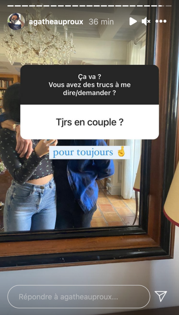 Agathe Auproux confie être toujours en couple avec son mystérieux chéri - Instagram