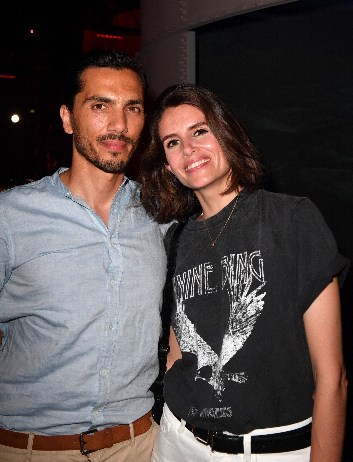 Photo : Louise Monot et son compagnon Samir Boitard - Soirée de