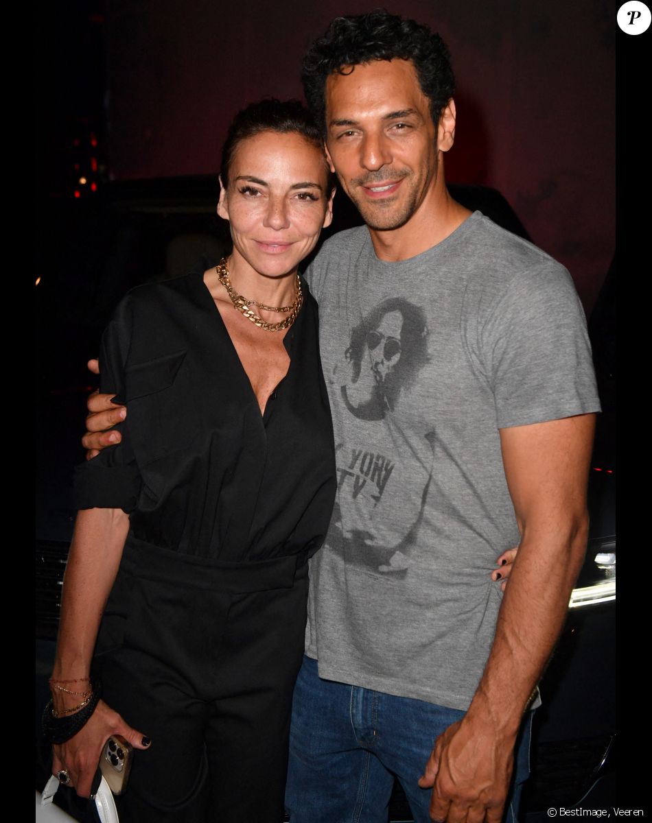 Tomer Sisley et sa femme Sandra Sisley - Soirée de lancement du nouveau Range Rover Sport à Paris . © Veeren/Bestimage