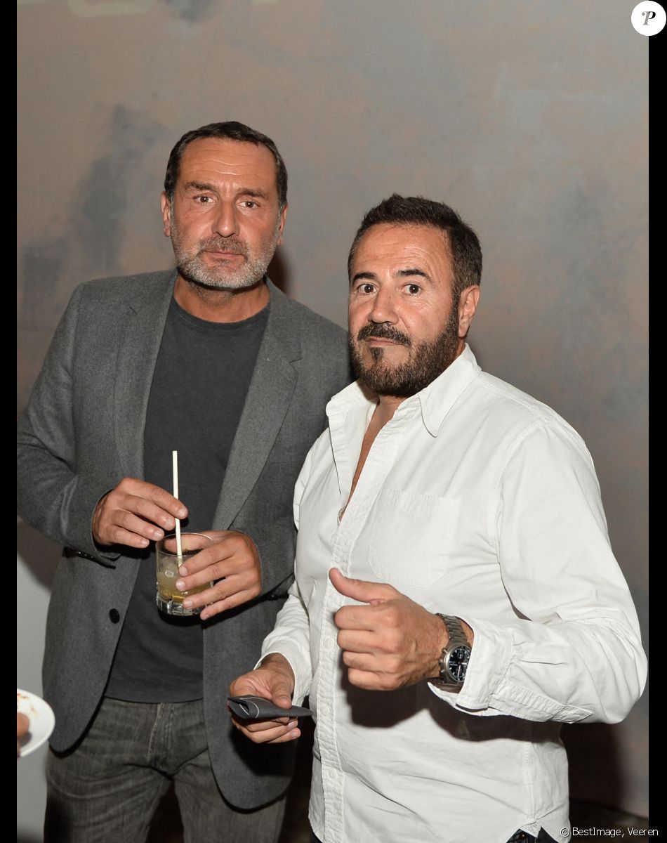 Gilles Lellouche et José Garcia - Soirée de lancement du nouveau Range Rover Sport à Paris le 19 mai 2022 . © Veeren/Bestimage