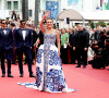 Sharon Stone - Montée des marches du film " Les Amandiers " lors du 75ème Festival International du Film de Cannes. Le 22 mai 2022 © Dominique Jacovides / Bestimage 