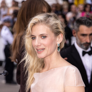 Exclusif - Mélanie Laurent - Montée des marches du film "Les Amandiers" lors du 75e Festival de Cannes. Le 22 mai 2022. © Unique Agency / Bestimage