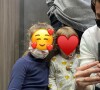 Marie-Ange Casta, son époux Marc-Antoine Le Bret et ses deux enfants. Instagram. Le 1er janvier 2022.