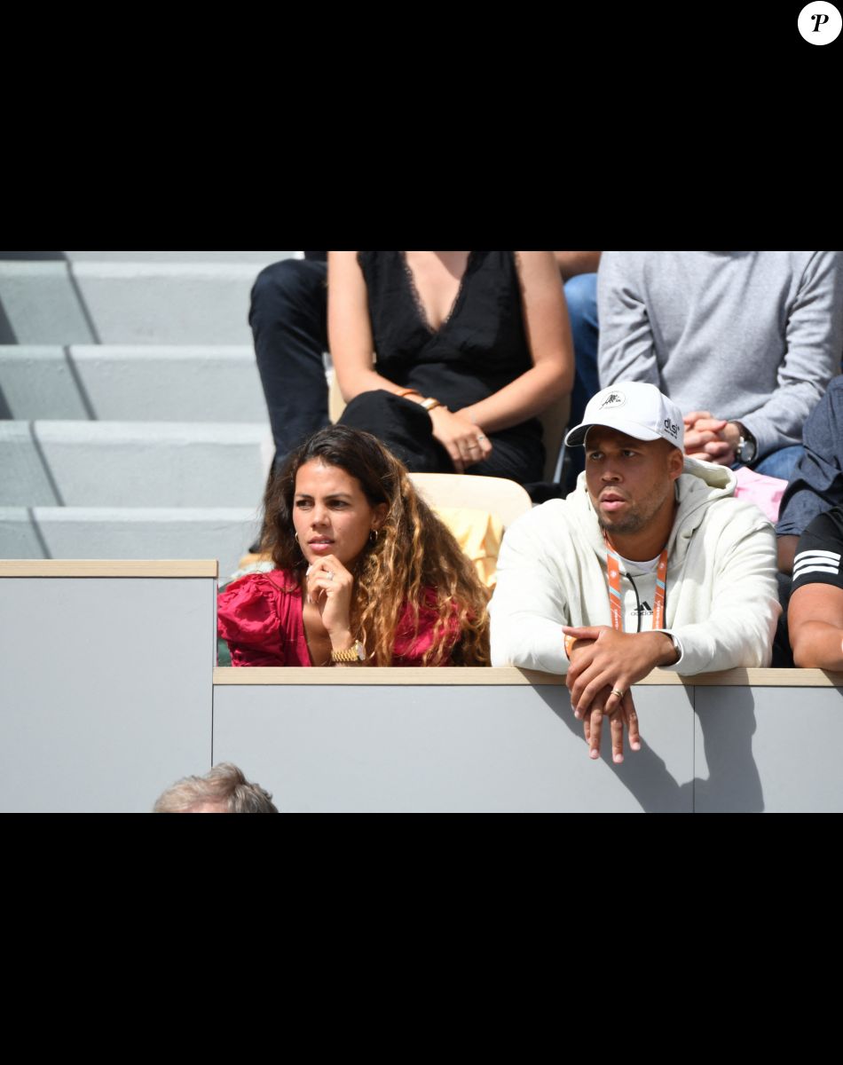 Noura El Shwekh - Dernier match de tennis pour Jo-Wilfried Tsonga au court Philippe-Chatrier des Internationaux de France de tennis de Roland Garros à Paris, France, le 24 mai 2022. © Chryslene Caillaud/Panoramic/Bestimage