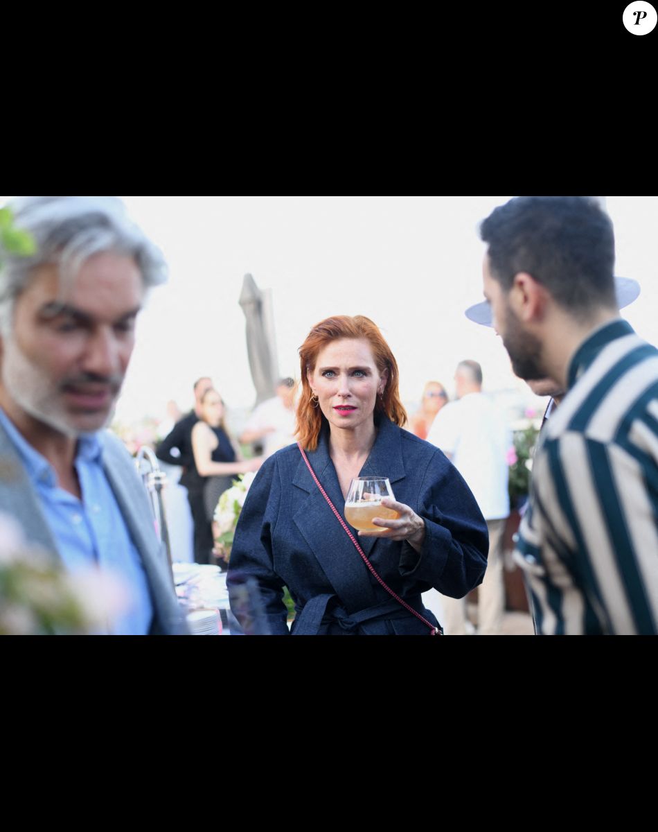 Exclusif - Audrey Fleurot à la soirée de réouverture du Rooftop de l'hôtel The Peninsula Paris, le 10 mai 2022. © Rachid Bellak / Bestimage