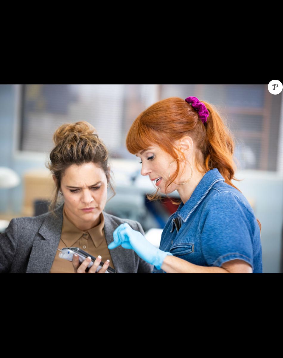 Audrey Fleurot dans la série "HPI", sur TF1.