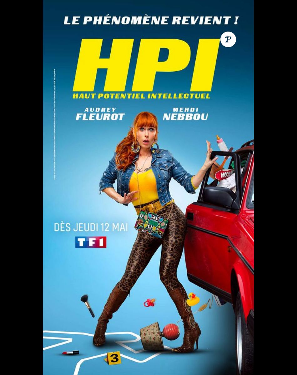 Audrey Fleurot dans la série "HPI", sur TF1.