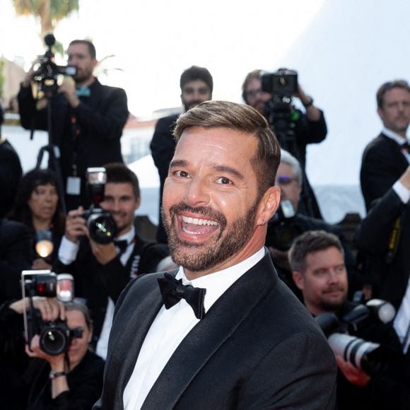 Ricky Martin - Montée des marches du film " Elvis " lors du 75ème Festival International du Film de Cannes. Le 25 mai 2022 © Cyril Moreau / Bestimage 