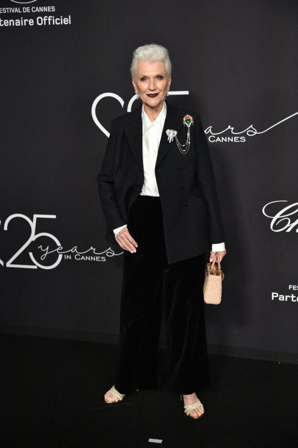 Maya Musk - Photocall de la soirée "Chopard Loves Cinema" à l'hôtel Martinez lors du 75ème Festival International du Film de Cannes. Le 25 mai 2022 © Olivier Borde / Bestimage