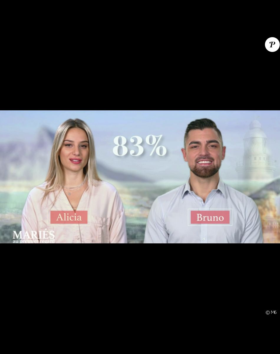 Alicia et Bruno dans "Mariés au premier regard" - Émission du 9 mai 2022, M6