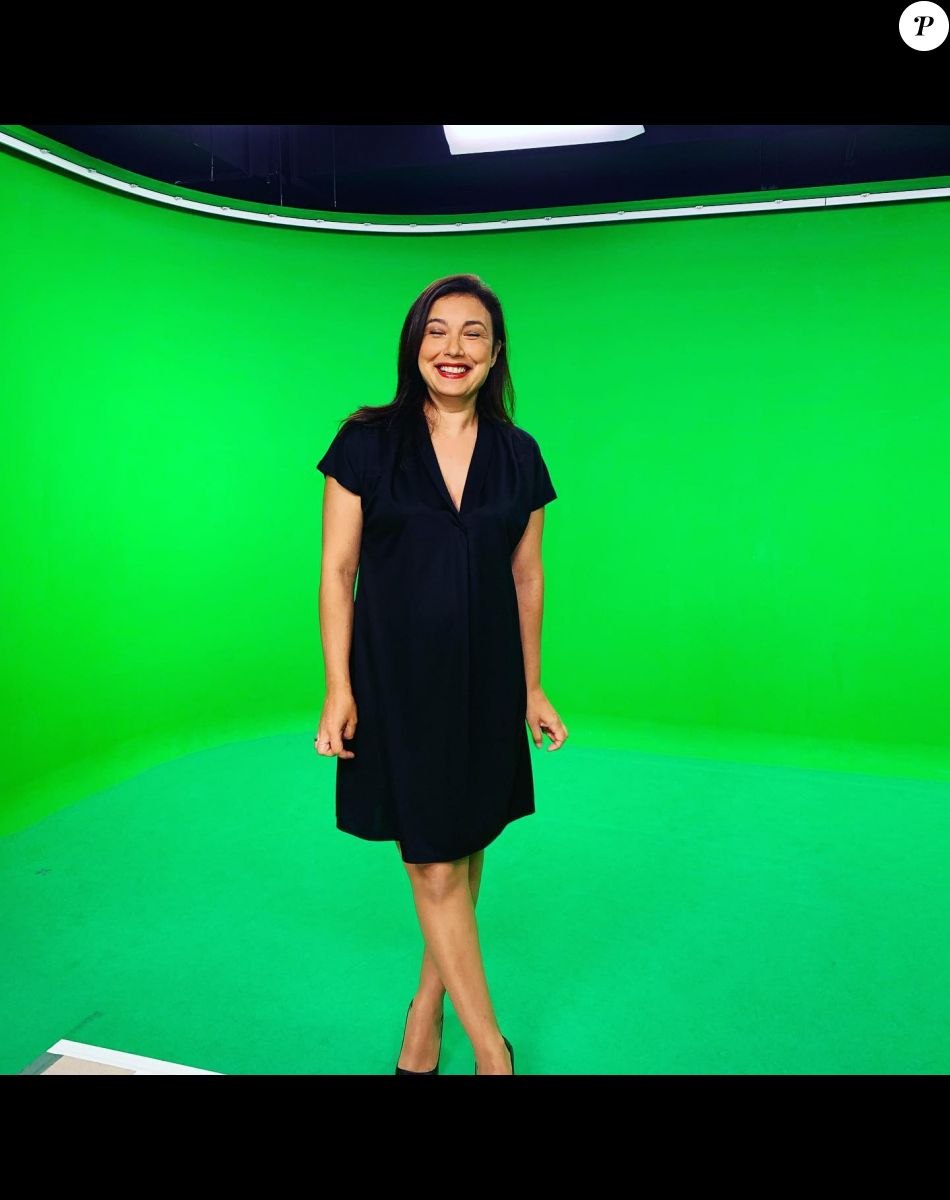 Anaïs Baydemir en plateau pour présenter la météo de France 2