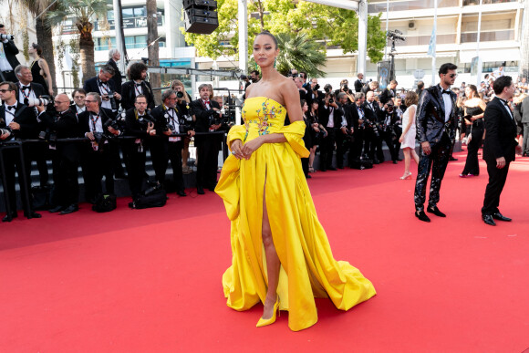 Lais Ribeiro - Montée des marches du film " Un petit frère " lors du 75ème Festival International du Film de Cannes. Le 27 mai 2022 © Cyril Moreau / Bestimage 