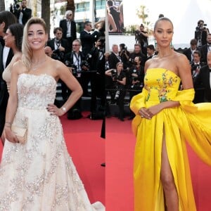 Cannes 2022 : Priscilla Betti en robe bustier, Lais Ribeiro (fiancée de Joakim Noah) sublime en jaune