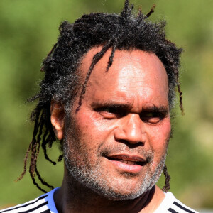 Exclusif - Christian Karembeu - Match de football caritatif du Variétés Club de France contre l'union départementale des pompiers de l'Ardèche au profit des pilotes de canadairs décédés en mission au Stade Georges Marquand à Aubenas en Ardèche. © Romain Doucelin/Bestimage