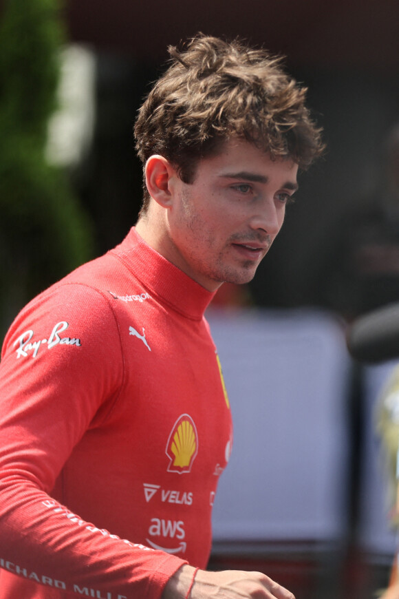 Charles Leclerc lors du Grand Prix de Formule 1 (F1) à Monaco, le 15 mai 2022. 
