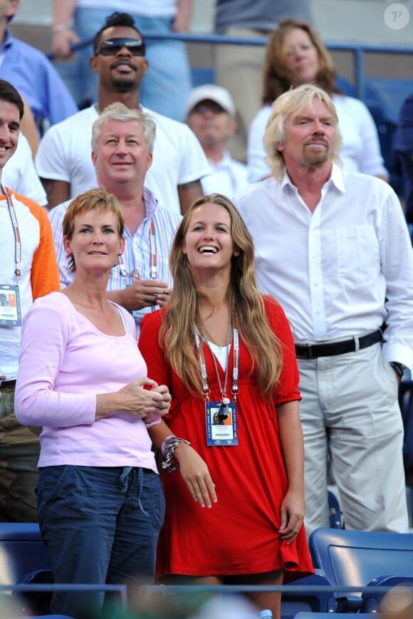 Andy Murray et Kim Sears (photo : avec Judy, la mère d'Andy) se sont séparés fin 2009, après pas loin de quatre années d'idylle...