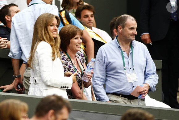 Andy Murray et Kim Sears (photo : avec Will Murray) se sont séparés fin 2009, après pas loin de quatre années d'idylle...