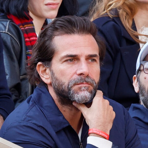 Grégory Fitoussi - People dans les tribunes lors des Internationaux de France de Tennis de Roland Garros 2022 à Paris le 29 mai 2022. © Cyril Moreau/Bestimage