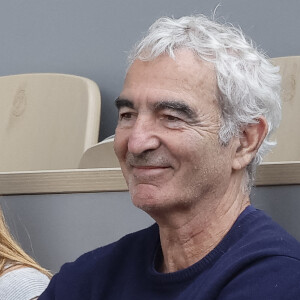 Raymond Domenech - People dans les tribunes lors des Internationaux de France de Tennis de Roland Garros 2022 à Paris le 29 mai 2022. © Cyril Moreau/Bestimage