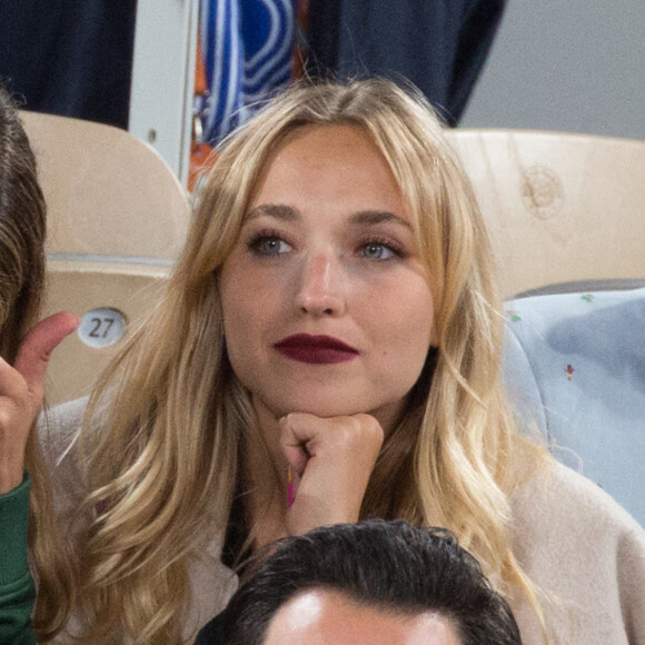 Chloé Jouannet - People dans les tribunes lors des Internationaux de France de Tennis de Roland Garros 2022 à Paris le 29 mai 2022.