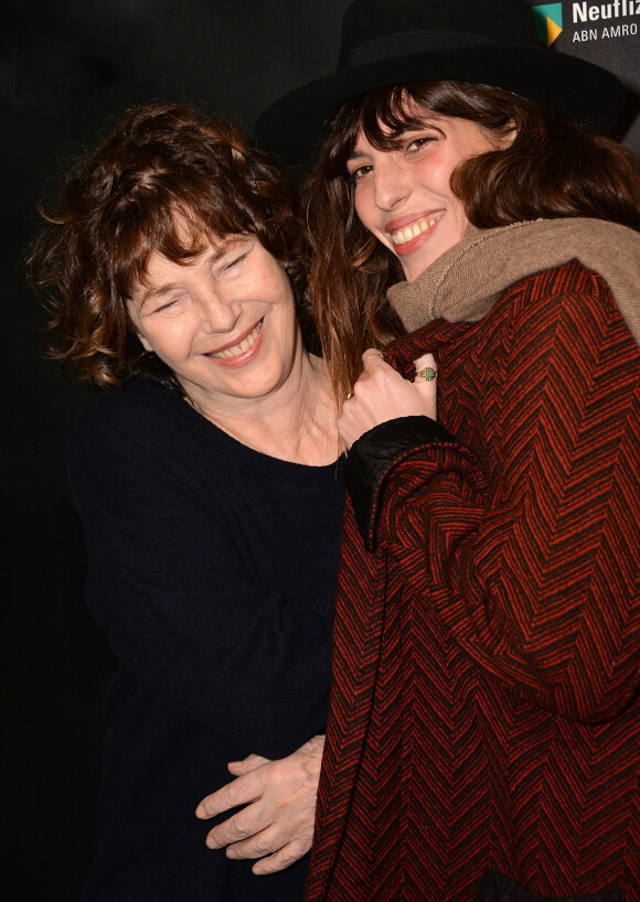 Jane Birkin et sa fille Lou Doillon - Ouverture de la rétrospective Jane Birkin à la cinémathèque française à Paris, le 25 janvier 2017. © Veeren/Bestimage 