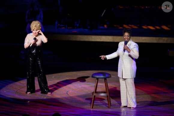 Bette Midler fait ses adieux à Las Vegas, avec Gladys Knight, le 31 janvier 2010 !